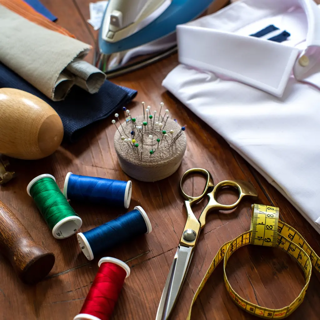 Expert craftsmanship in clothing care and alterations